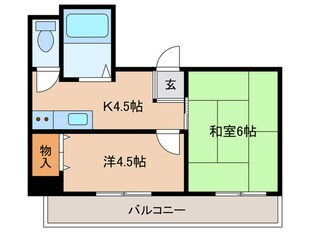 ハイツグレード・ワンの物件間取画像